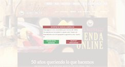 Desktop Screenshot of destilerias-sinc.com